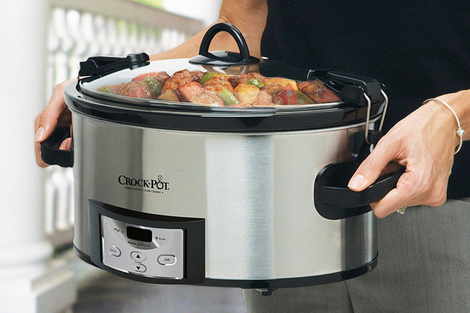 Crock-Pot 6-Qt Programmable Slow Cooker JUST $39.99 + FREE Shipping (Reg $60)