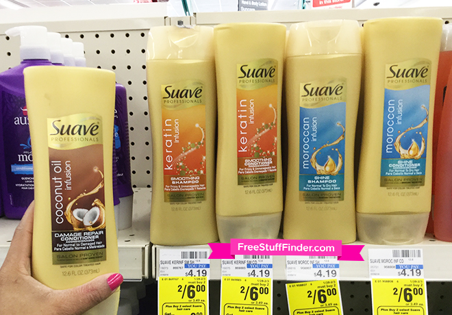 Suave Professionals Shampoo & Conditioner ONLY $1.09 at CVS (Reg $4.49)