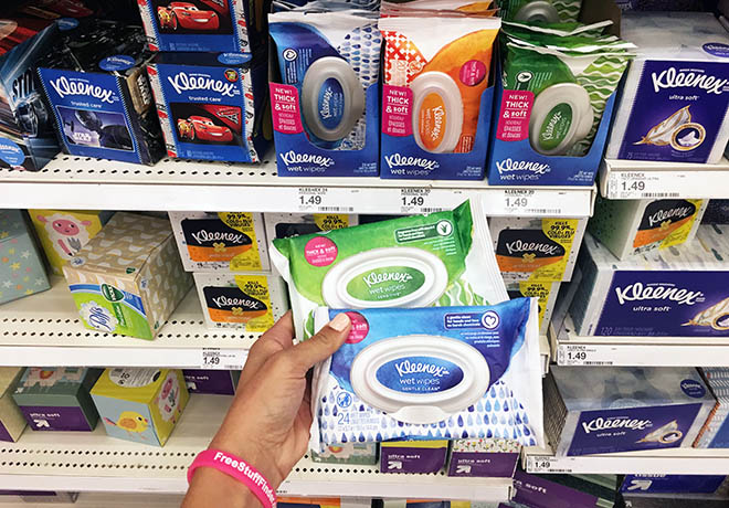 Kleenex Wet Wipes for Only 49¢ at Target (Regularly $1.49) - Stock Up Now!