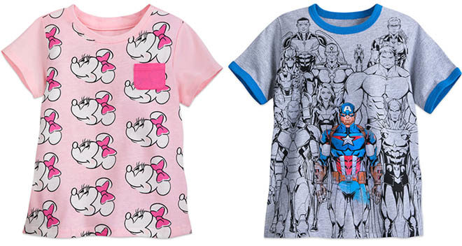 Disney Kids Tees for Just $10 at Disney Store + FREE Shipping (Regularly $16.95)