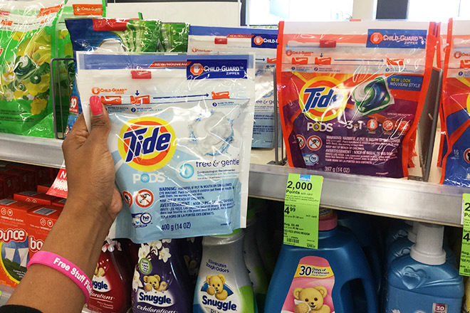 *HOT* Tide Pods Only $1.24 at Walgreens (Reg $6.49) + FREE Puffs Facial Tissue