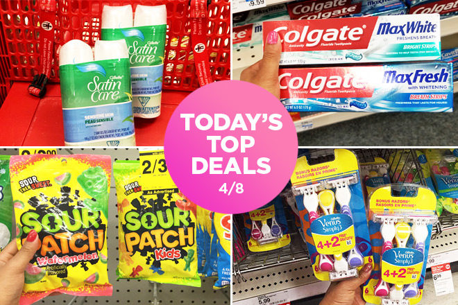 Today's Top Deals: FREE Toothpaste, Candy, Shave Cream, Mayonnaise, & 49¢ Razors