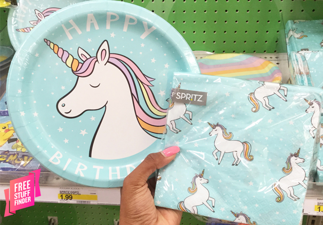 Target.com: $1 Off Select Party Supplies = Unicorn-Themed Options from $1.75!
