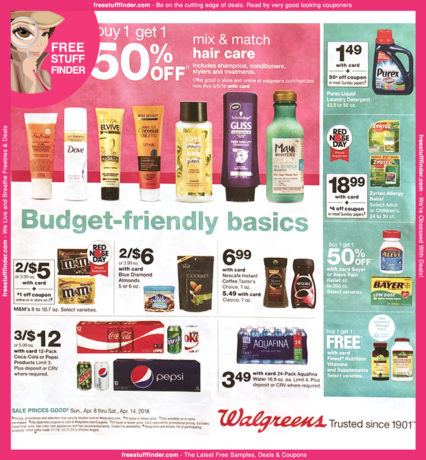 *HOT* Walgreens Ad Preview (Week 4/8 – 4/14)