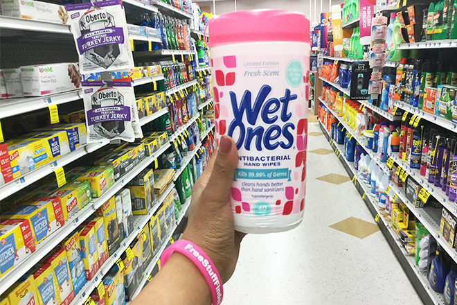 *HOT* Wet Ones Wipes ONLY $1.15 at Rite Aid (Reg $3.29) - No Coupon Needed!