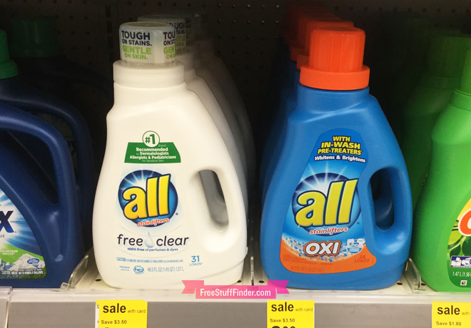 *NEW* $3/2 ALL Laundry Detergent Coupon (49¢ at Walgreens from 4/22) - Print Now!