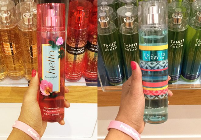 Bath & Body Works: Fine Fragrance Mists ONLY $3.33 (Regularly $14) – Today Only!