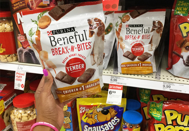 Beneful Break n Bites Dog Treats Only $2.43 Each at Target (Reg $7) - Print Now!