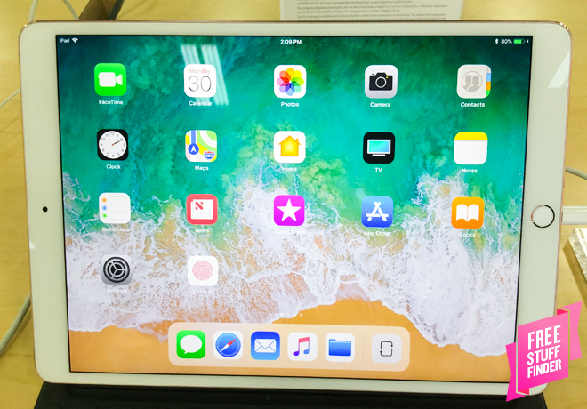 Apple iPad 5th Generation WiFi 128GB Tablet JUST $329.99 + FREE Shipping - Today Only!