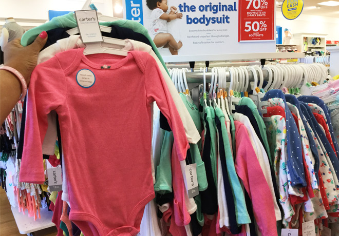 Carter's Bodysuits ONLY $1.17 Each + FREE Shipping (Reg $26) - Today Only!