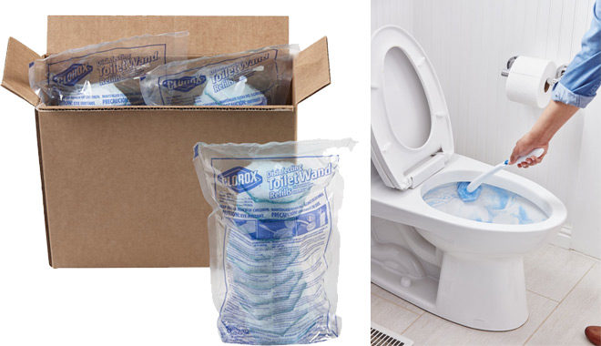 Amazon: Clorox Toilet Wand 30-Count Refills ONLY $8.99 + FREE Shipping (30¢ per Refill!)
