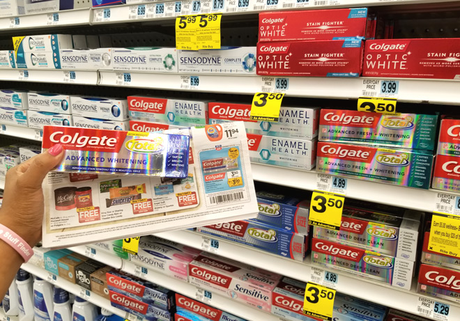 *HOT* 50¢ Select Colgate Toothpaste at Rite Aid - Regularly $4.89!