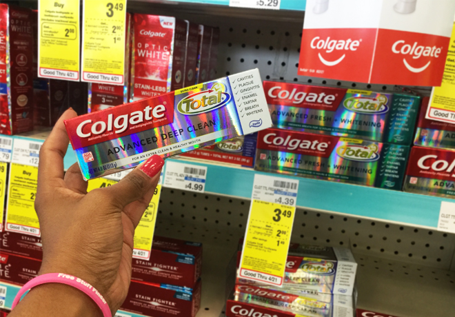 Colgate Total Toothpaste JUST 74¢ at CVS