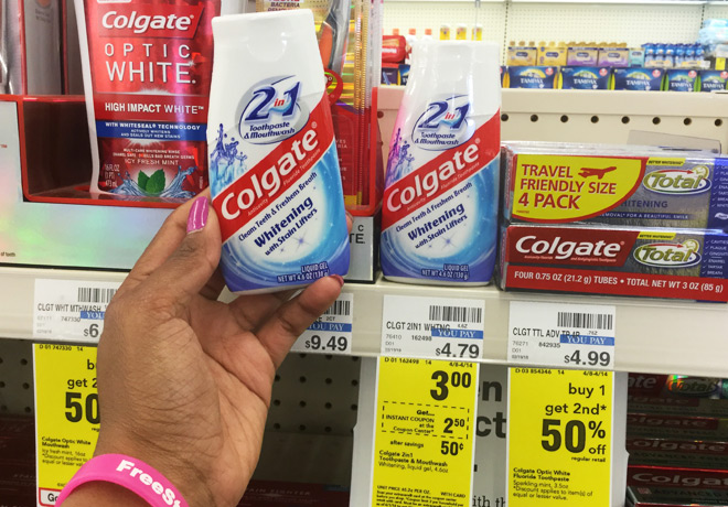 *HOT* FREE Colgate 2-in-1 Toothpaste at CVS (Regularly $4.79) - Stock Up!