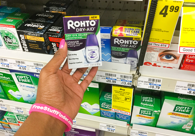 Rohto Dry-Aid Eye Drops JUST 49¢ at CVS (Reg $13.49)