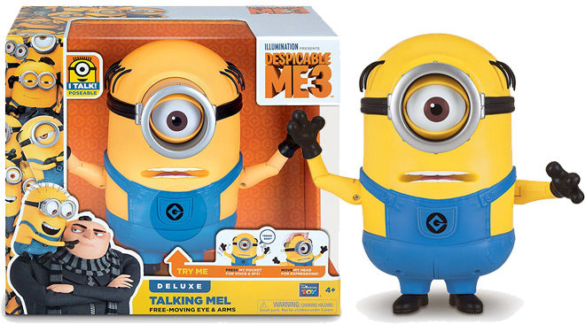 Amazon: Despicable Me Talking Minion Mel Toy Figure ONLY $10.76 - Regularly $35!