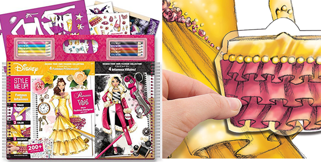 Disney Style Me Up Famous VS Infamous Sketchbook Only $15.99 on Amazon (Reg $30)