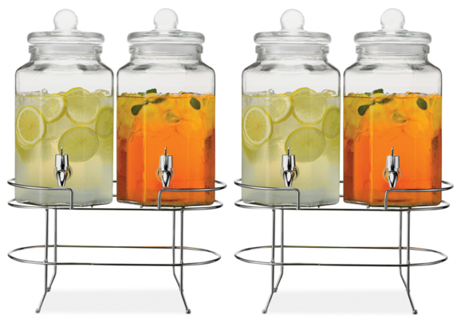 Double Beverage Dispenser with Stand for Only $23.79 (Regularly $58) + FREE Pickup