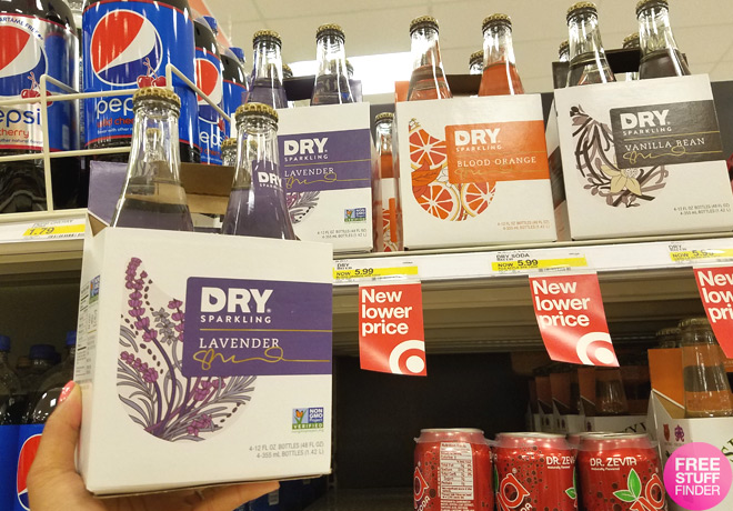 Dry Sparkling Soda 4-Packs ONLY $2.89 at Target (No Coupons Needed) - Regularly $6!