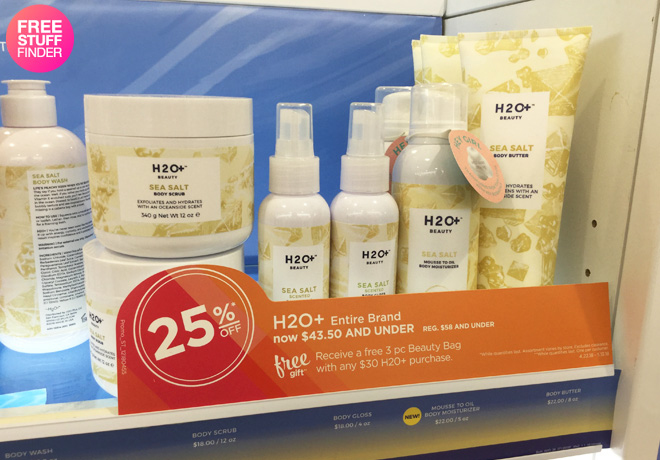 ULTA: 25% Off H2O+ Skin & Body Care Products (From Just $3.75)