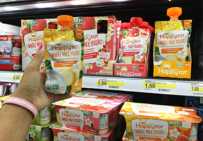 Happy Tot Yogurt Pouches JUST 77¢ at Target (Reg $1.59) - PRINT NOW!