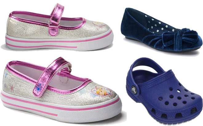 Kids Footwear Up to 70% Off + Extra 30% Off for Kohl's Cardholders - Disney Flats $8.39!