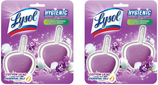 Amazon: Lysol Hygienic Automatic Toilet Bowl Cleaner Just $2.32 (Regularly $6.33)