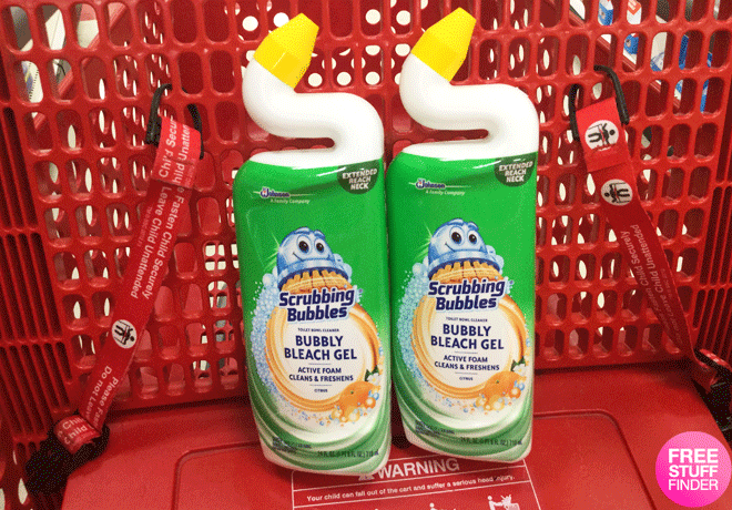 63¢ Scrubbing Bubbles Toilet Cleaner & Gel at Target (Starting 4/8) - Print Now!