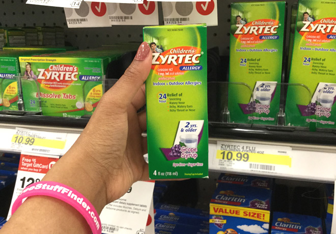 *HOT* 79¢ Children's Zyrtec Allergy at Target (Print Coupon Now) - That's Over 90% Off!