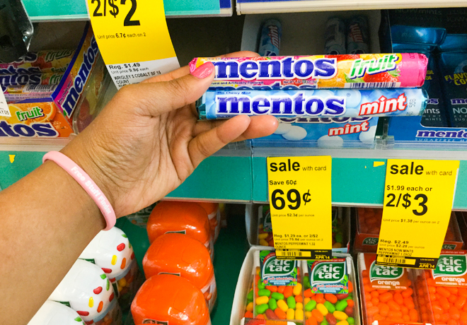 Walgreens: Mentos Mints ONLY 52¢ (Regularly $1.29) - Just Use Your Phone!