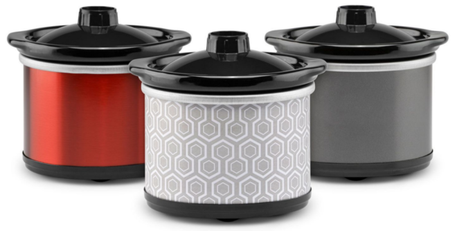 Mini-Dipper Slow Cookers 3-Pack ONLY $9.91 + FREE Shipping (Just $3.30 Each!)