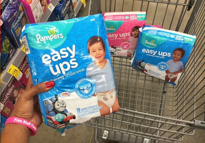 *HOT* Pampers Easy Ups Training Pants for JUST $3 Each at Walgreens (Regularly $13)