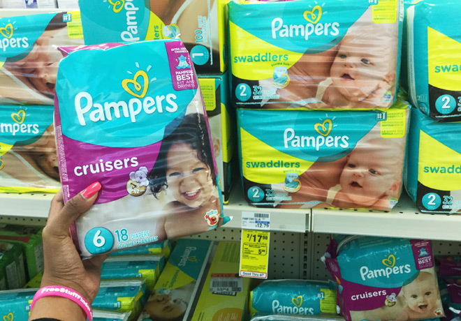 Pampers Diapers & Easy Ups Jumbo Packs Only $3.86 Each at CVS (Regularly $12.79!)