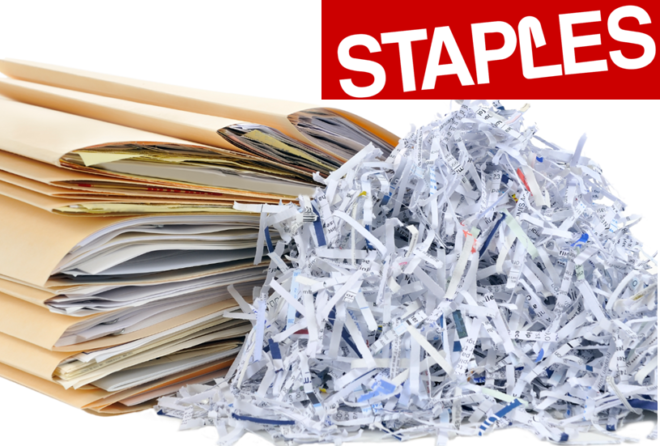 FREE Shredding Services at Office Depot & Staples (Print Coupons Now!)