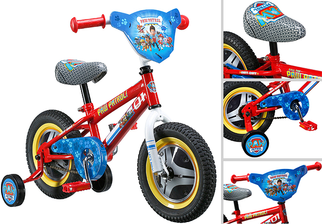 Paw Patrol 12″ Kids Bike for JUST $47.78 (Regularly $66) + FREE Shipping