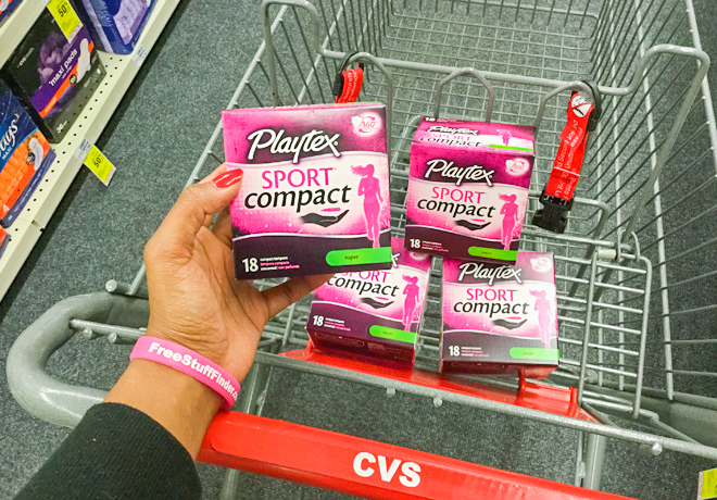 CVS: Playtex Sport Compact Tampons for JUST $1.39 (Regularly $6.19)