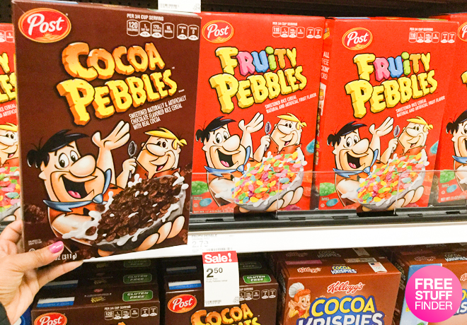 Target: Post Fruity Pebbles and Cocoa Pebbles Cereal Only $1.45 (Regularly $2.79)