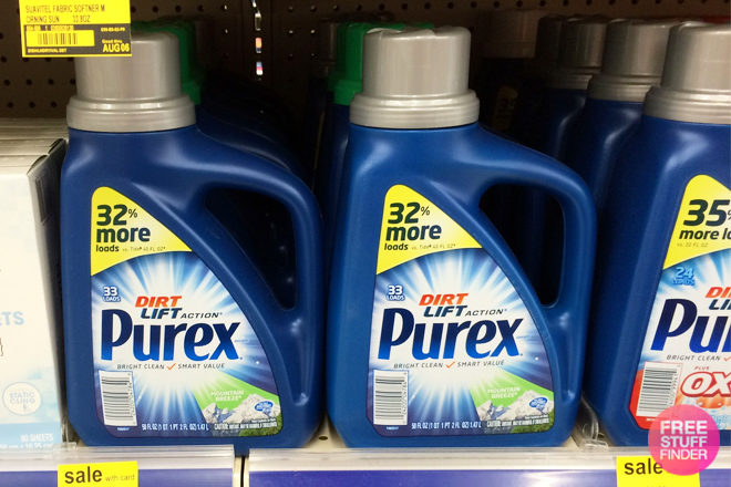 Purex Laundry Detergent ONLY 99¢ at Walgreens - Reg $5.49 (Starting 4/8)