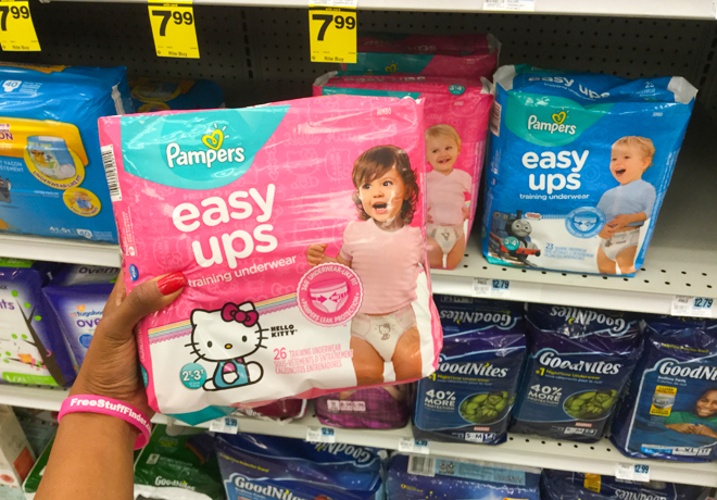 Rite Aid: Pampers Easy Ups JUST $3.99 - Reg $12.79 (Starting Sunday 4/15)