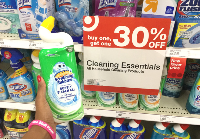 Scrubbing Bubbles Toilet Bowl Cleaner for ONLY $1.34 at Target (Print Now) - Reg $2!