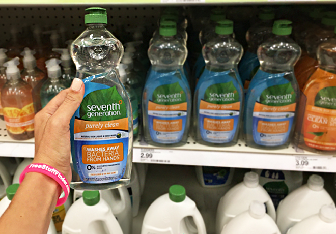 Seventh Generation Dish Liquid JUST $1.59 at Target (Regularly $3)