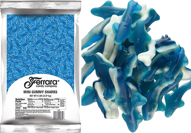 Amazon: Ferrara Gummi Sharks Candy 5 Pound Bag Just $12.82 + FREE Shipping