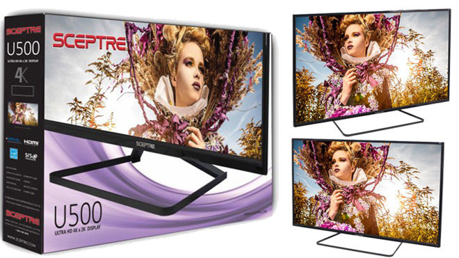 Sceptre 49-Inch 4K LED TV ONLY $209.99 + FREE Shipping (Regularly $500)