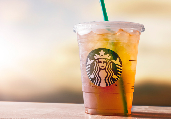 Starbucks Grande Shaken Iced Tea/ Refresher Just $2.50 (Today Only Starting at 3PM!)