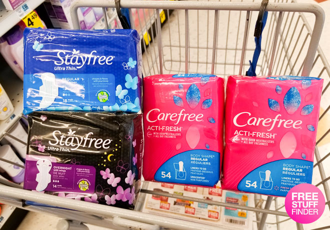 Rite Aid: Carefree Liners Just 24¢ (Reg $4)