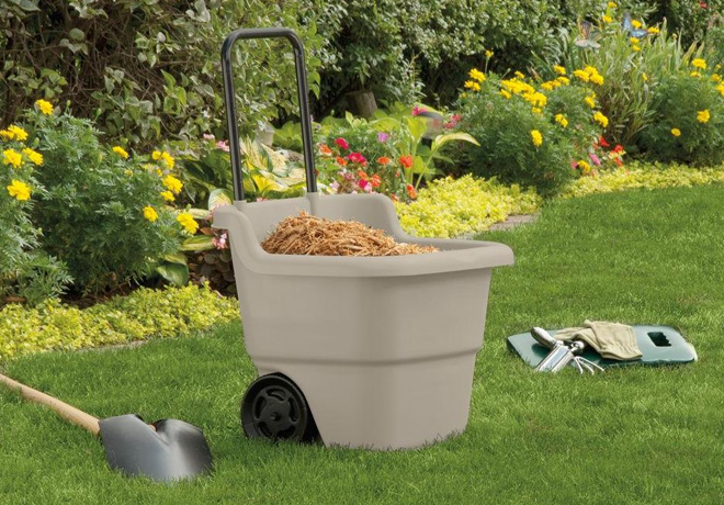 *HOT* Amazon: Suncast Portable Lawn Cart for Only $19.88 (Regularly $42)