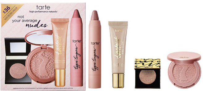 ULTA: Tarte Not Your Average Nudes Collection ONLY $21.60 - Regularly $36!