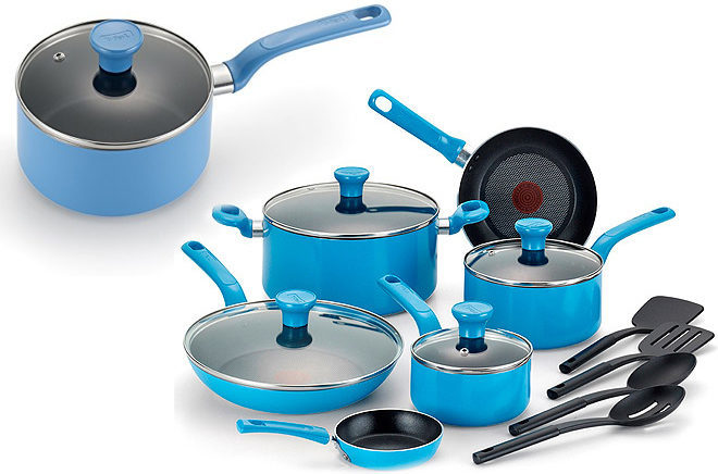 T-Fal Non-Stick 14-Piece Cookware Set for ONLY $35 + FREE Shipping (Reg $67)