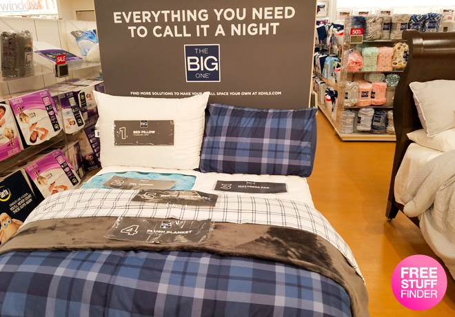Kohl's: The Big One Bedding Sets All Sizes ONLY $49.99 + $10 Kohl’s Cash (Reg $180)