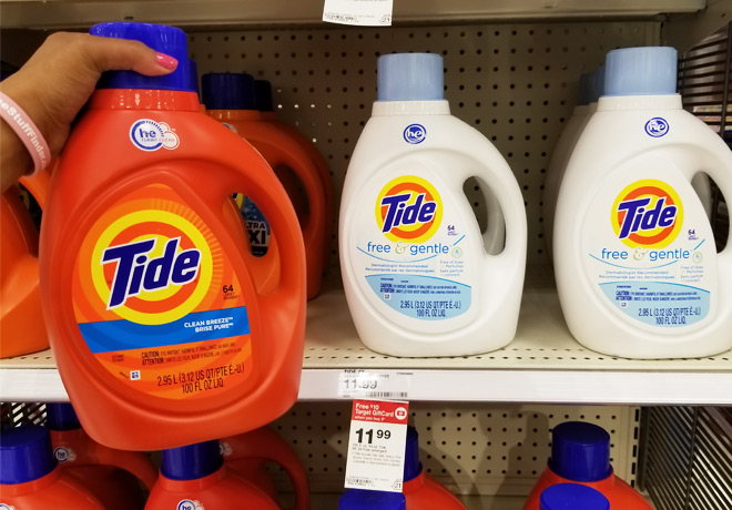 Target.com: Tide Liquid Laundry Detergent ONLY $8.06 + FREE Shipping (12¢ Per Load!)